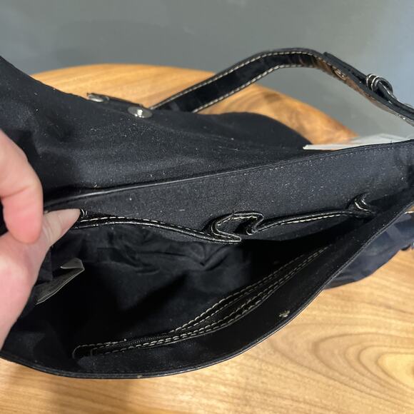 NWT Linear Handbag, Purse, Black Vintage medium - Picture 6 of 12